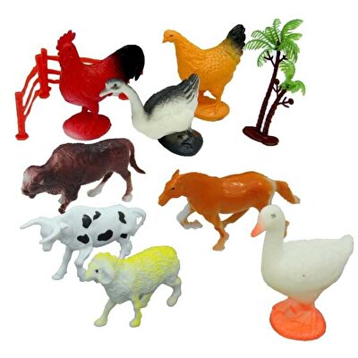 Küçük Hayvan Seti Poşetli