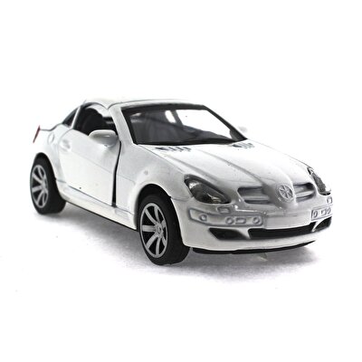 Diecast Sesli Işıklı Arabalar - Beyaz