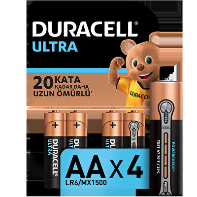 Duracell Turbomax AA 4´lü Kalem Pİl