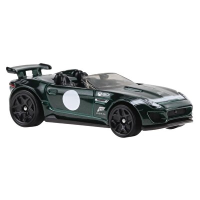 Hot Wheels Temalı Arabalar Auto Forza 15 Jaguar F-Type Project 7 HLK27
