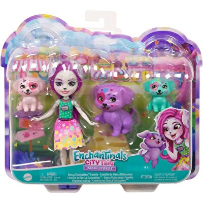 Enchantimals Aile Serileri Oyun Seti Dessa Dalmaçyalı Ailesi HKN14