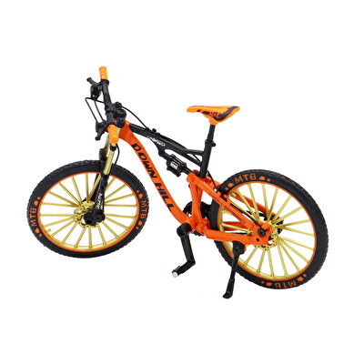 1:10 Die Cast 6A Turuncu Dağ Bisikleti