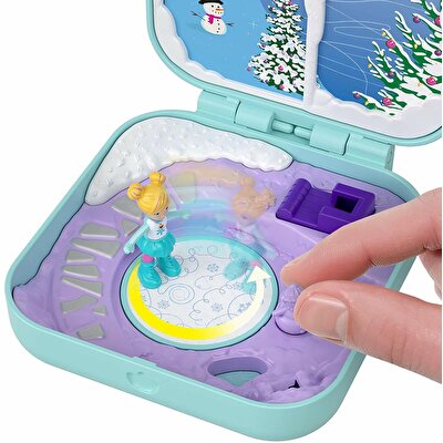 Polly Pocket Sürprizlerle Dolu Oyun Setleri Kar Temalı Peri Masalı GDL85