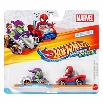 Hot Wheels RaceVerse 2'li Paket Green Goblin ve Spiderman