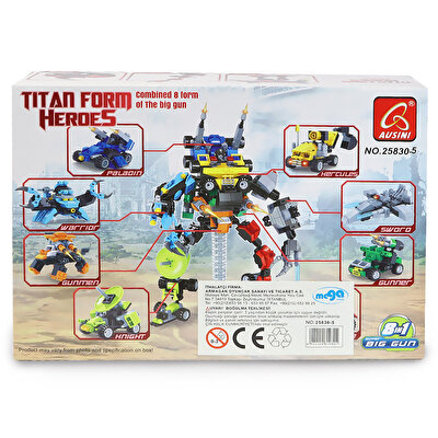 Ausini Heroes Set 25830-5