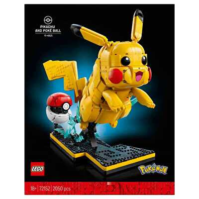 LEGO Pokemon Pikachu ve Poke Topu 72152