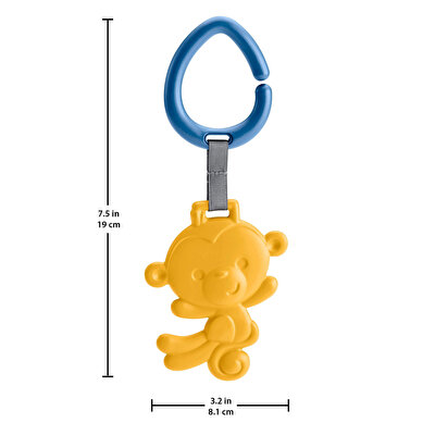 Fisher Price Sevimli Hayvancıklar Dişlikler Sarı Maymun GYN24