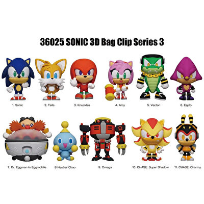 Monogram Sonic The Hedgehog Klipsli Figür Seri 3