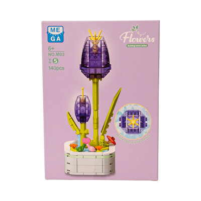 Mega Kri̇stal Çi̇çekler Yapı Blokları Lale