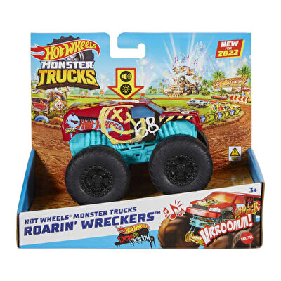 Hot Wheels Monster Trucks 1:43 Ölçekli Kükreyen Araçlar Demo Derby HDX66