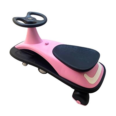 Sesli ve Işıklı Royal Swing Car Pembe