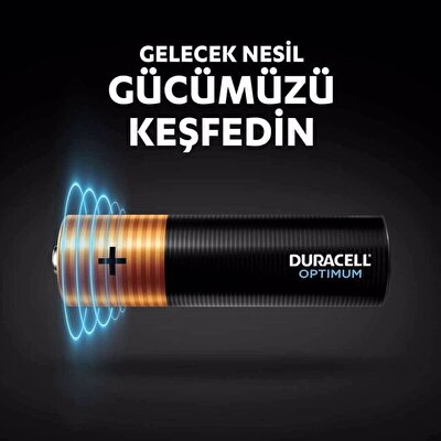 Duracell Optimum AA Kalem Pil 6'lı
