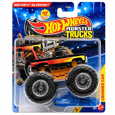 Hot Wheels Monster Trucks 1:64 Arabalar 1983 Chevy Silverado JHY36