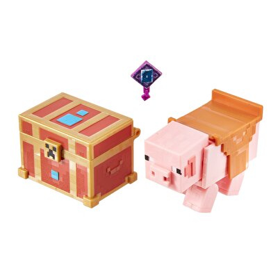 Minecraft Aksesuarlı Dungeon's Figürler Piggybank GNC29