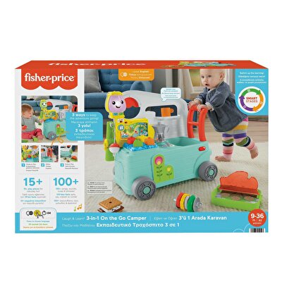 Fisher Price Eğlen ve Öğren 3'ü 1 Arada Karavan HCK81