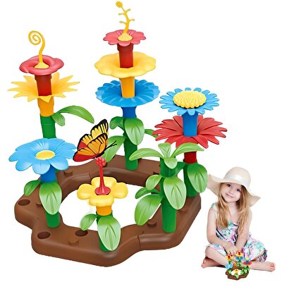 Bahçe Çiçek Yapım Seti 76 Parça