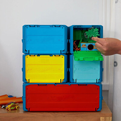 Hot Wheels Track Builder Heyecanlı Atlayış Akrobasi Seti HKX47