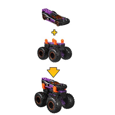 Hot Wheels Monster Trucks Dev Tekerlek Ustası Serisi Bone Shaker GWW16