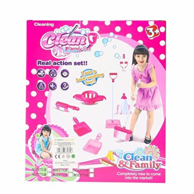 Pembe Kutulu Temizlik Seti