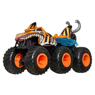 Hot Wheels Monster Trucks Köpek Balığı ve Dinozor Araba Multi Paket JGD68