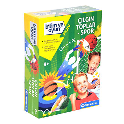 Clementoni Çılgın Toplar Bilim ve Oyun Seti