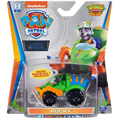Paw Patrol Die Cast Araçlar (Mighty Pups) Dino Rescue Rocky