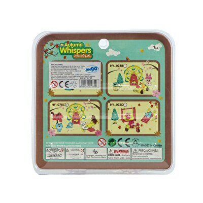 Sevimli Kedi Atlıkarınca Mavi Kedi HY-078C