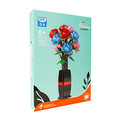 Mega Blok Çiçek Güller 757 Parça