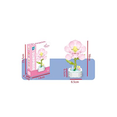 Saksıda Çiçek Yapım Seti Hibiscus