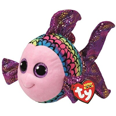 TY Beanie Boos Flippy - Multicolor Fish Med