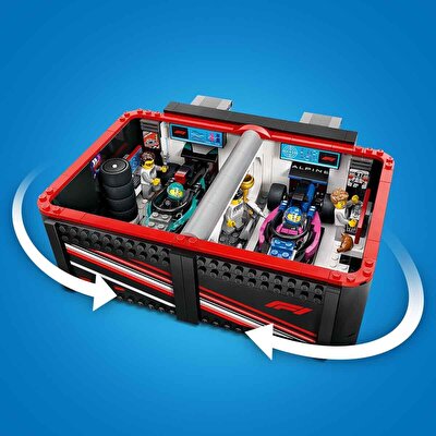 LEGO City F1 Garajı ve Mercedes-AMG ve Alpine Arabaları 60444