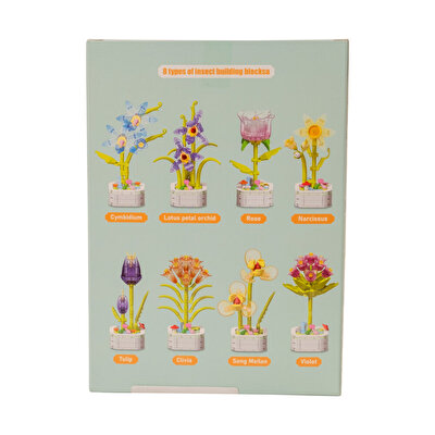 Mega Kri̇stal Çi̇çekler Yapı Blokları Lotus