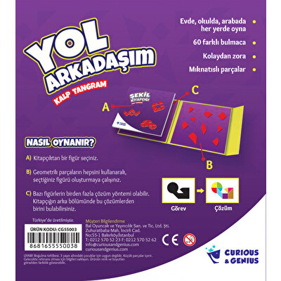 Yol Arkadaşım - Tangram Kalp