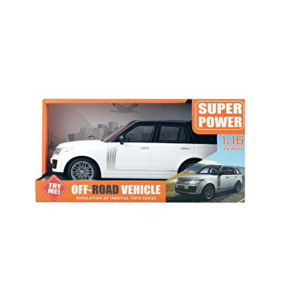 Sür Gitsin Işıklı ve Sesli Beyaz Makam Arabası