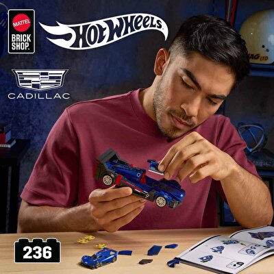 Hot Wheels Premium Serisi Speed Serisi Cadillac Project GTP Hypercar Araba 236 Parça JFR89