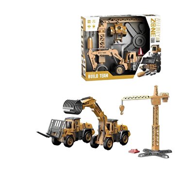 Vinç Kepçe Kırıcı Montaj İnşaat Seti