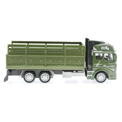 Sürtmeli Die Cast Metal Gövdeli Kamyon