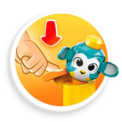 Mega Bloks Peek a Blocks Oyun Seti Penguen Kaydırağı GKX67