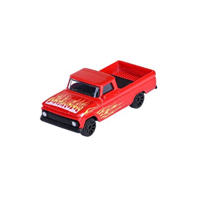 Majorette Ride Now Serisi Arabaları Chevrolet C10 Kırmızı