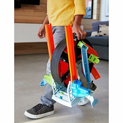 Hot Wheels Dönen Tekerlek Macerası Yarış Seti GJM77