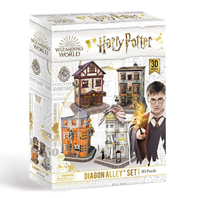 Cubic Fun 3D Puzzle Harry Potter Diagon Yolu 4 Bina