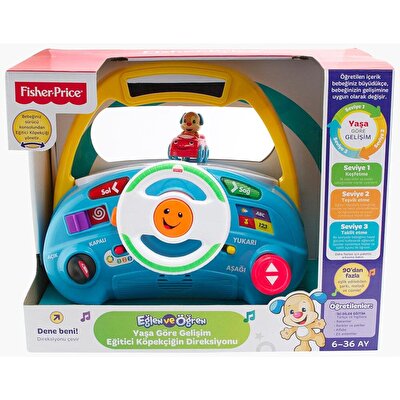 Fisher Price L&L Eğitici Köpekçiğin Direksiyonu