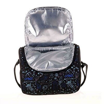 Kaukko Kids&Love Astronot Desenli Termos Beslenme Çantası