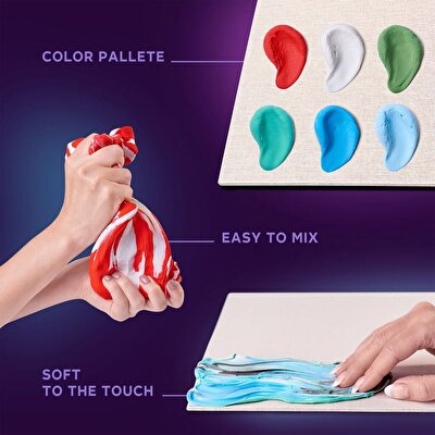 OKTO Koi Fish 3D Duyusal Sanat Seti