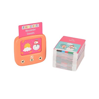 LC Öğreti̇ci̇ Türkçe ve İngi̇li̇zce Konuşan Kartlar Turuncu