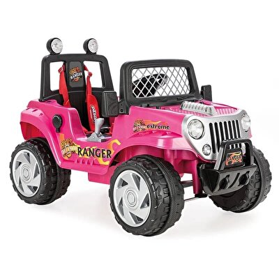 Pilsan Ranger 12V Akülü Kumandalı Araba Metalik Pembe