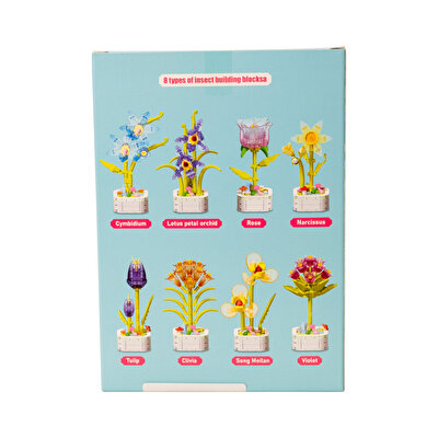 Mega Kri̇stal Çi̇çekler Yapı Blokları Nergis