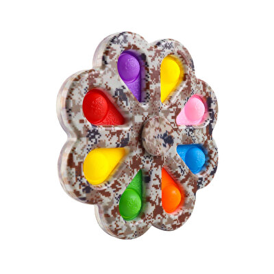 Pop It 8 Parmak Stres Çarkı