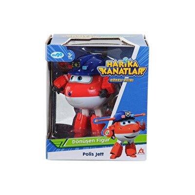 Harika Kanatlar Dönüşen Polis Jett
