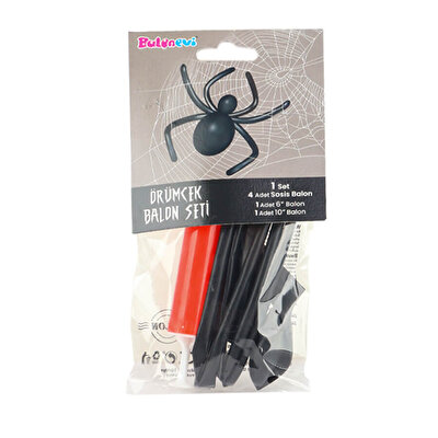 Örümcek Balon Seti Kırmızı